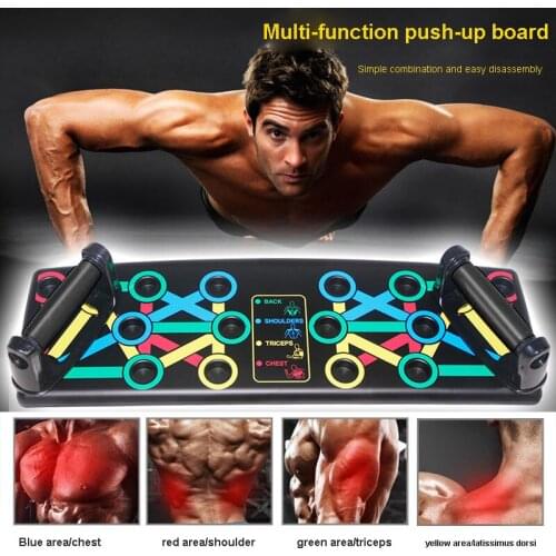 Push-up support male fitness equipment home chest muscle training exercise Russian support multi-function house push-up board