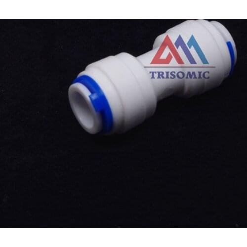 3/8" OD Tube Quick Pushfit Fitting Connection Aquarium RO Water Filter Reverse Osmosis System