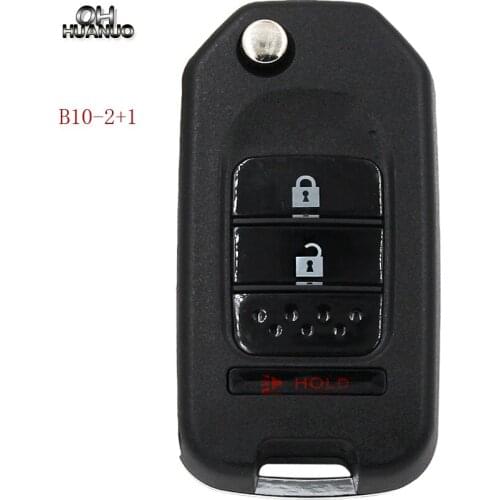 Universal B10-2+1 Remote Control Smart Car Key Fob B Series H Style for KD900 KD900+ KD-X2 URG200 Mini KD