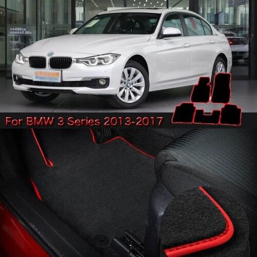 High Quality Soft Nylon Custom Made Non Slip Heavy Duty Floor Carpet Mat Rugs For BMW 3 Series F34 F35 2013-2017