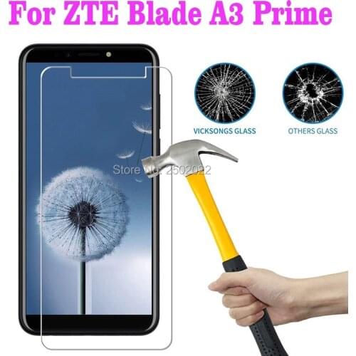 9H Explosion-proof Tempered Glass For ZTE Blade A3 Prime 2020 Screen Protector Protective Glass on ZTE Blade A3Prime Cases Vetro