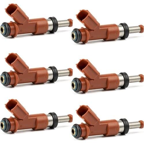 Replacement for Lexus RX350 3.5L V6 for Toyota Camry RAV4 Sienna Avalon Fuel Injector Nozzle 23250-31050 23209-0P040 23209-31050