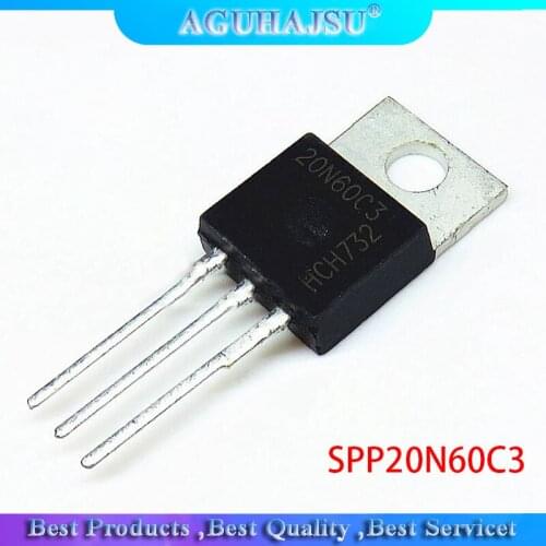 5pcs SPP20N60C3 20N60C3 SPP20N60 TO-220 new original
