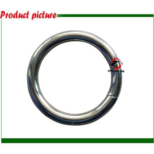 Free shipping Nickle plated O ring ,horse halter metal accessory.(BK8120NP)