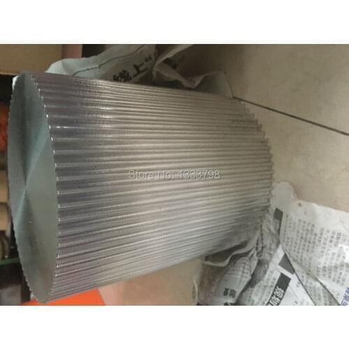 Free shipping cost strong #6063 aluminum alloy material 72 teeth HTD8M pulley bar stock