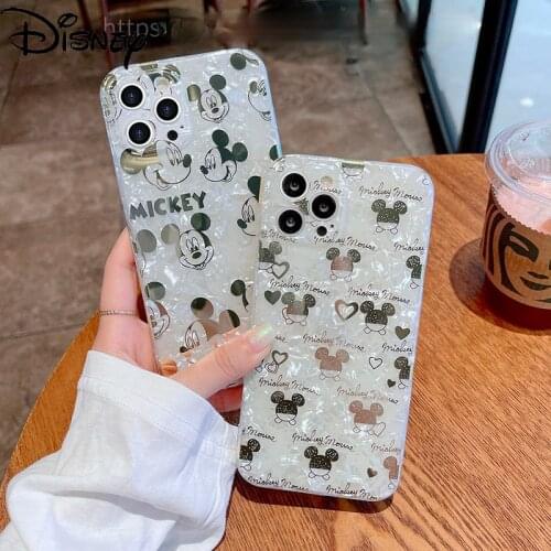 Disney Mickey Phone Case for IPhone11/12Pro/Max/SE2/XsMax/12Mini/x/8plus/XR/7/8/7plus/12/11pro/11promax Phone Cover