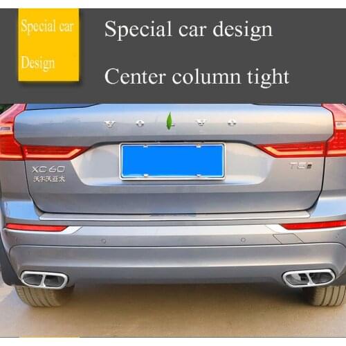 Four Exhaust Pipe Trims, Stainless Steel Tail Throat Patch, Exterior Decoration Applicable To Volvo S90 XC60 XC90 V90CC 18-19
