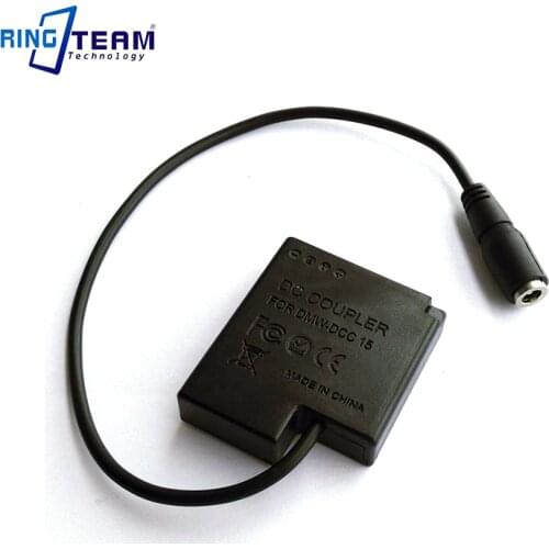 DC Coupler DMW-DCC15 DMW DCC15 Fake Battery DMW-BLH7 BLH7 for Panasonic Lumix DMC-GM1 DMC-GM5 DMC-GF7 DMC-GF8 Digital Cameras
