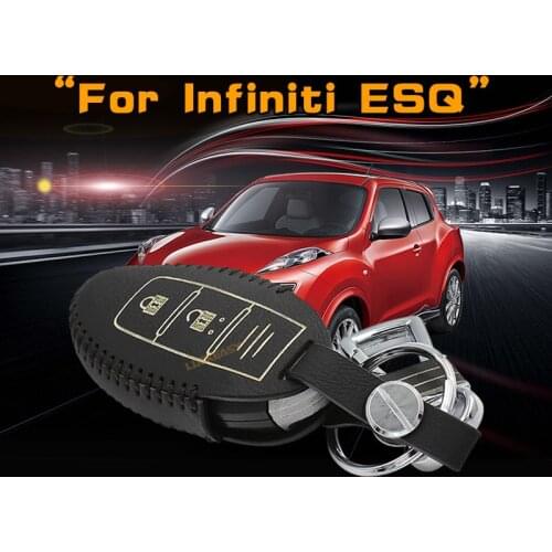 For nissan geiss esq 2014 Genuine Leather Car Key bag Free shipping