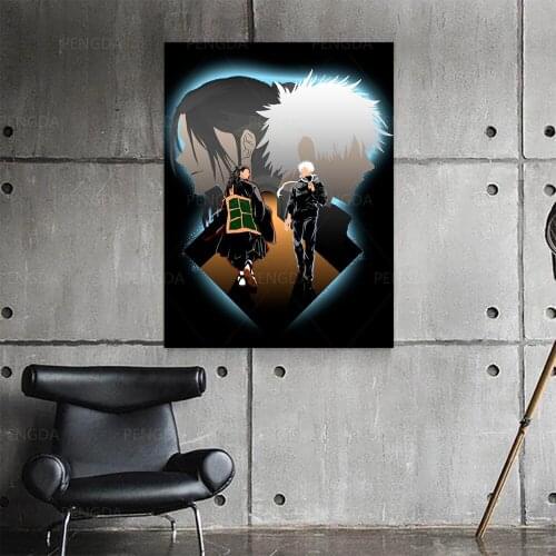 Canvas Pictures Home Abstract Anime Japan Jujutsu Boy Decoration Paintings Poster HD Prints Wall Art Modular Living Room Framed