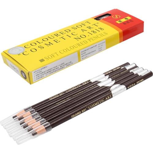 Dark Brown Microblading Eyebrow Pencil Makeup Eyebrow Enhancers Pen For Positioning Lip Eyebrow Tattoo accessories