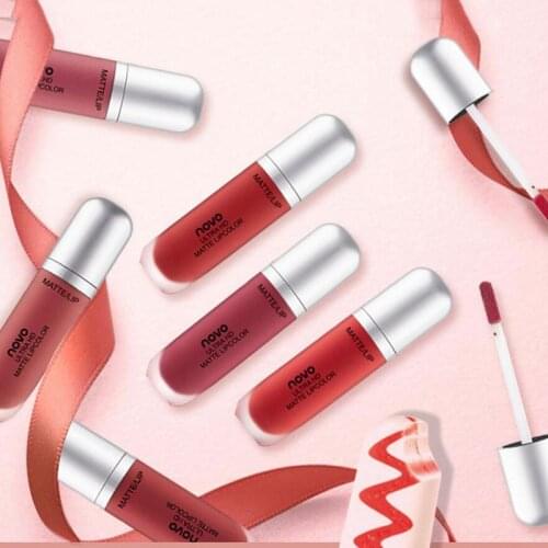 Ice Cream Velvet Lip Glaze Moisturizing Lip Gloss Dye Lip Liquid Not Easy to Smudge Beauty