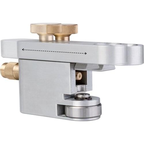 Violin Purfling Groover Jig Edge Soundhole Router Guide Tool with Adjustable Screw Violin Making Luthier Tool Violin Parts