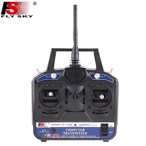 2.4GHz 6 Channel Digital Control Radio Model RC Transmitter RC Receiver for RC Drone Airplane Helicopter Glider Parts