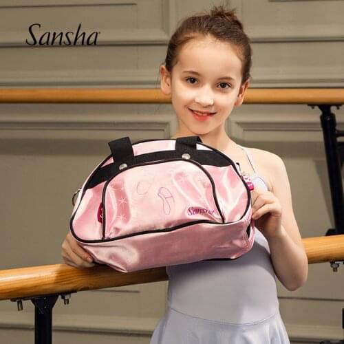 Sansha Girls 7L Small PU Ballet Dance Bag With Shoulder Straps Gym Sports Bag 325mm*114mm*193mm KBAG4
