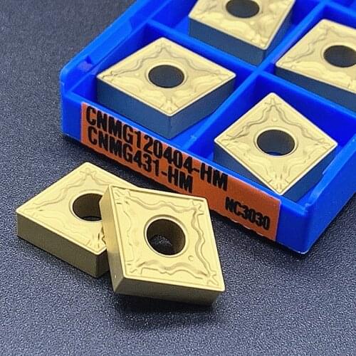 100% Original CNMG120404 CNMG120408 HM PC9030 NC3030 External Turning Tool CNMG Carbide Insert For Stainless Steel Cutter Tool