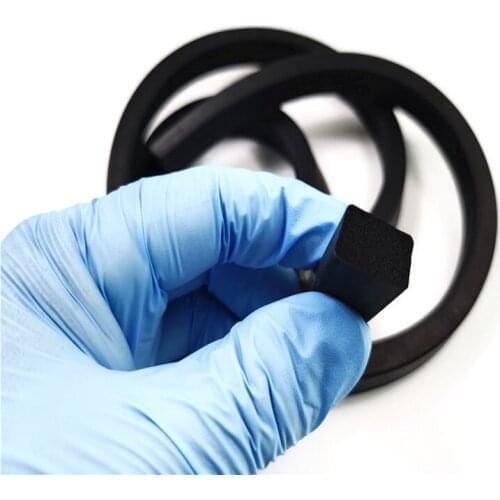 Length 1-5m width 15-20mm waterproof black color EPDM foaming sealing strip EPDM rubber sealing srip