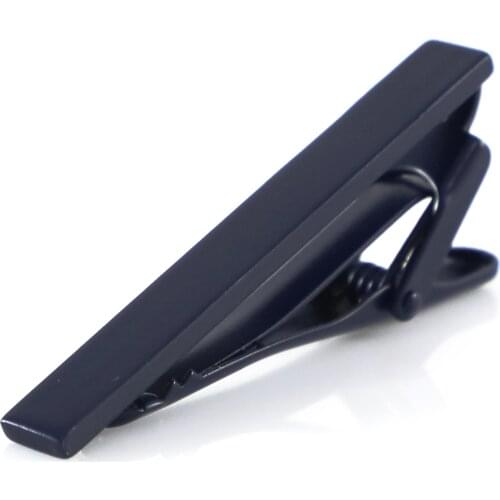 Navy Color Tie Clip Whole Piece Navy Color Spray Tie Bar Fathers Day Gift Birthday Gifts Tie Clip