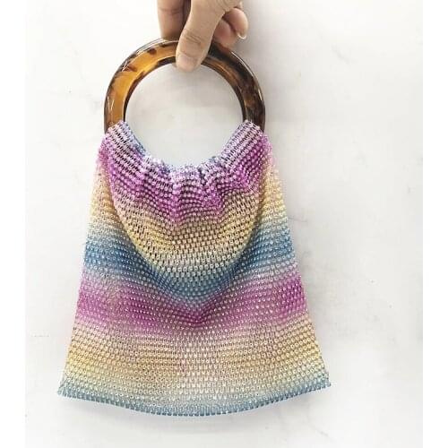 Womens Handbag Evening Clutch Designer Diamond Rhinestone Hand Bags Ladies Female Party Luxury Bling Bolsos for Women K118