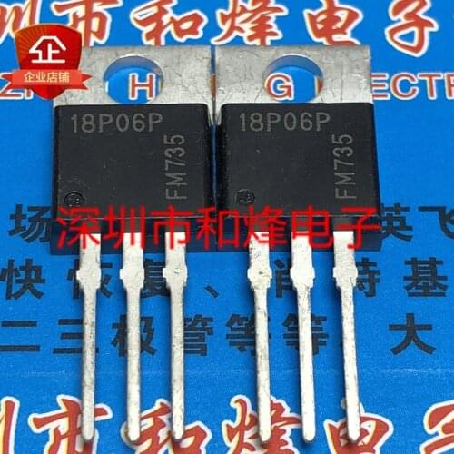 5pcs 18P06P SPP18P06P TO-220 -60V -18A