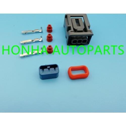 5 pcs 3 Pin/Way Female Ignition Coil Plug Waterproof Automotive Connector Socket Housing