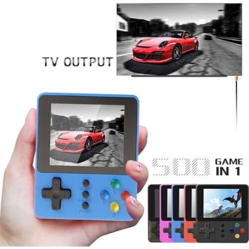 500 in 1 Mini Retro Game Console Video Game Console for Kids Built-in 500 Games