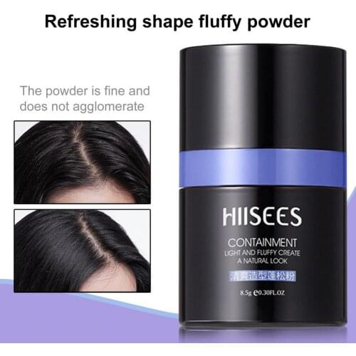 8.5g/Bottle Dry Shampoo Hair Fluffy Powder Greasy Hair Quick Dry Hair Powder Fine Texture Hair Refreshing Shape Fluffy Powder