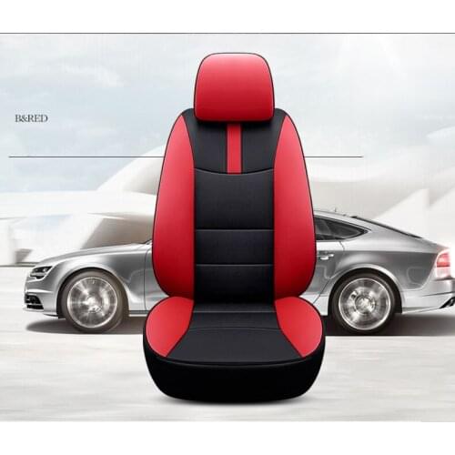 Custom cowhide car seat cover 7 seats for Volvo XC90 Dodge Journey JCUV Subaru Tribeca Buick Enclave Automotive Seat Accessories