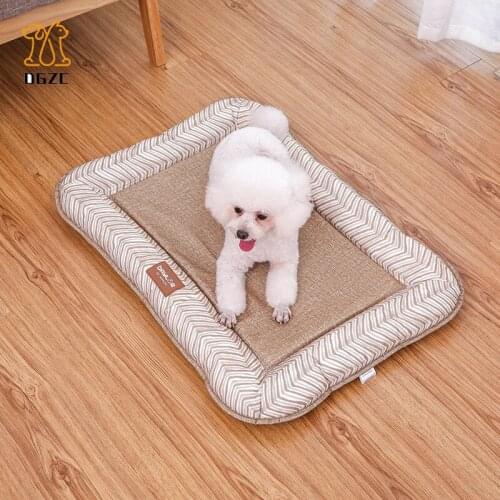 DGZC Breathable Dog Mat Pet Ice Pad Waterproof Cat Sleeping Cushion Suit for Car Seat Cover