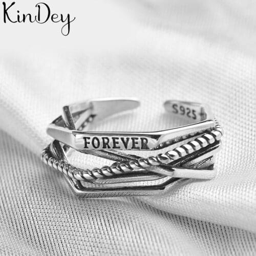 Personality Exaggerated Gothic Letter Rings For Women Charm Engagement Jewelry Girls Open Finger Knuckle Rings