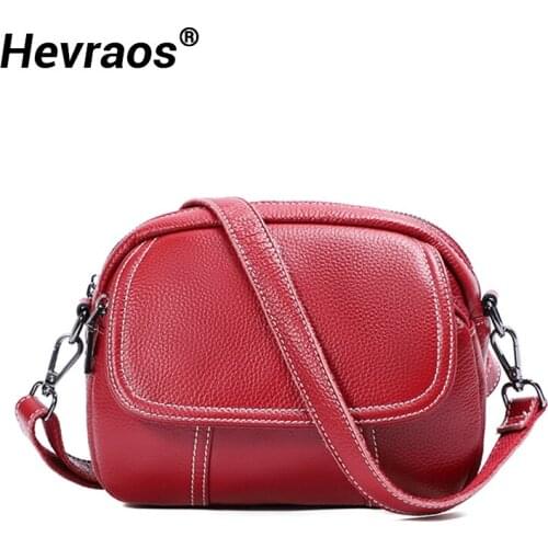 Small Bags For Women 2021 100% Genuine leather Messenger Bag Girls Flap Shoulder Bags Fashion Crossbody Bag Female Handbag Purse