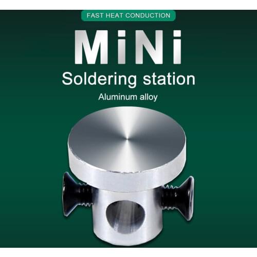 Mini Small Ironing Table Desoldering Various Cable Holders for T12 936 Motherboard IC Chips Soldering Heat