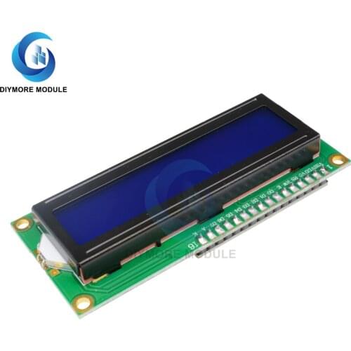 LCD 1602 Display Module 16x2 Character Yellow/Blue Screen 5V with IIC I2C Serial Interface Adapter For Arduino UNO R3
