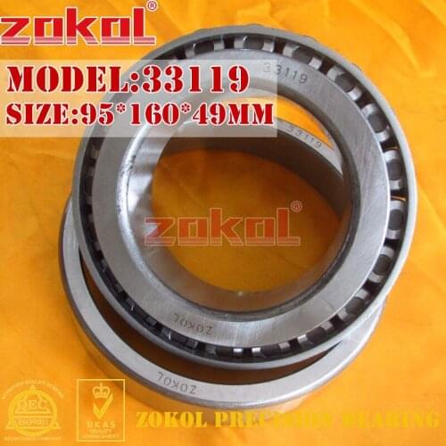 ZOKOL bearing 33119 3007719E Tapered Roller Bearing 95*160*49mm