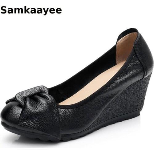 Кожаные туфли-лодочки Samkaayee China At AliExpress
