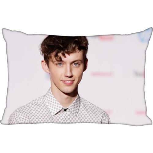 ShunQian Troye Sivan Pillow Case High Quality Rectangle Zipper Pillowcase Wedding Decorative Pillow Cover Gift For Children