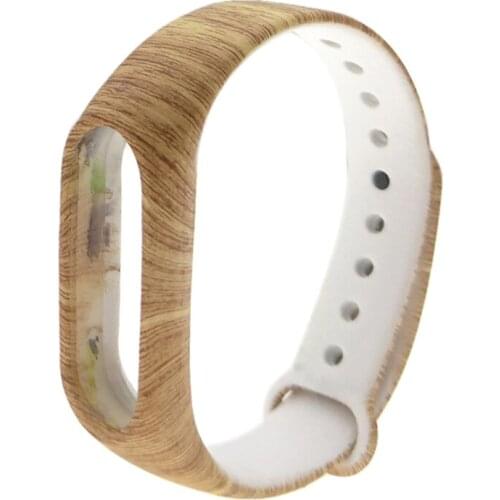HD Film Protector For Xiaomi Mi Band 2 Wrist Strap Belt Silicone Colorful Camouflage Wristband Replace Mi Band 2 Smart Bracelet
