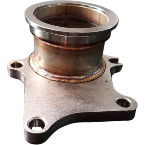 T3 T3/T4 5 Bolt Turbo Downpipe Flange to 2.5" Stainless Vband Conversion Adaptor