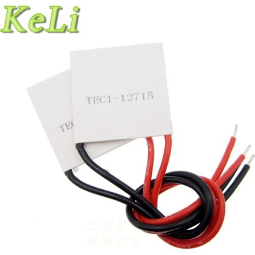 TEC1 12715 12715 136.8W 12V-15.4V 15A TEC Thermoelectric Cooler Peltier (TEC1-12715) If you want good quality, please choose us