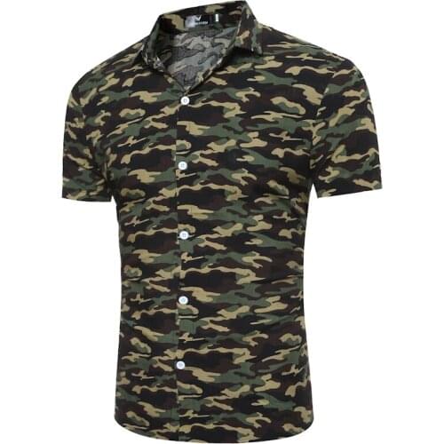 TOLVXHP Mens Camouflage T-Shirts
