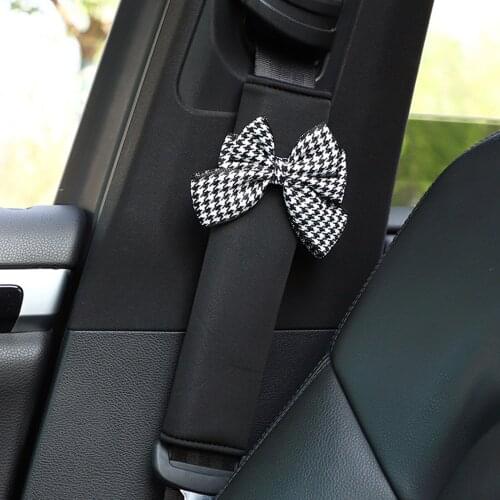 Universal Car Seat Shoulder Strap Pad Cushion Cover Car Belt Protector Seatbelt Cover for Adults Kids Car Accessories Interior