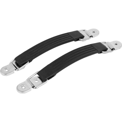 UXCELL 2PCS Furniture Suitcase Box Case Plastic Pull Handles Black 185mm Length Hot Sale