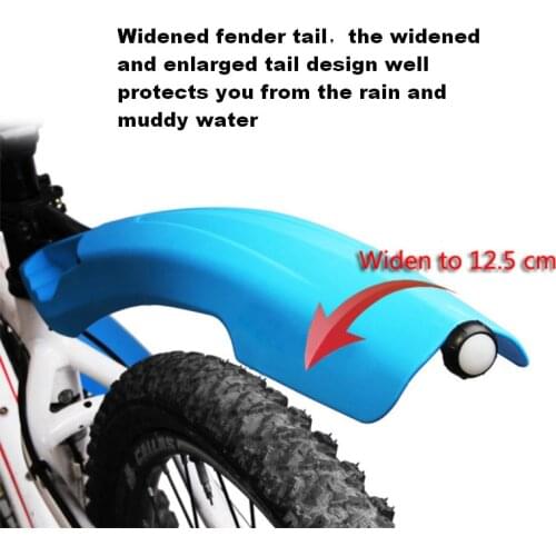 Bike Mudguard Mountain Bike Bicycle Front and Rear Fender Set Bicycle Mud Guard Fenders Bicycle Accessories Free shipping