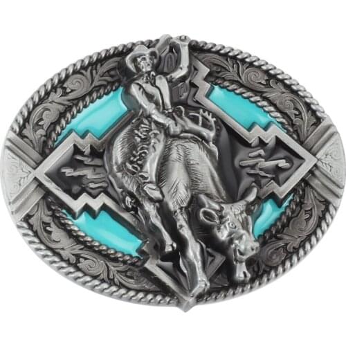 The western belt accessories ride a cow belt pattern metal fashion Jeans accessories Suitable for 3.8 CM width