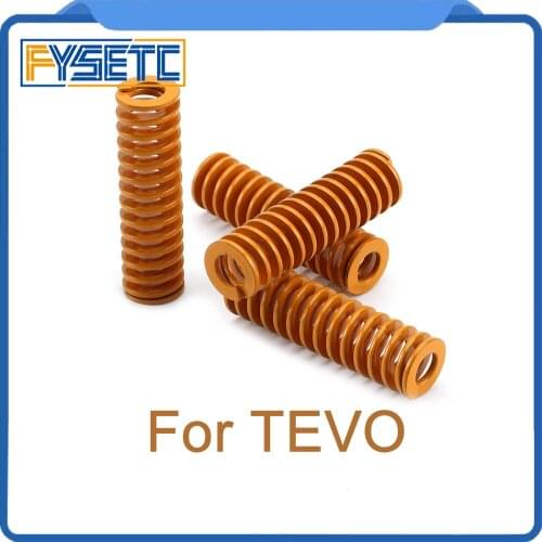 10pcs High Elasticity 3D Printer Parts Spring Imported Length 35mm OD 10mm For Heated Bed TEVO TarantulaSeries 3D Printer