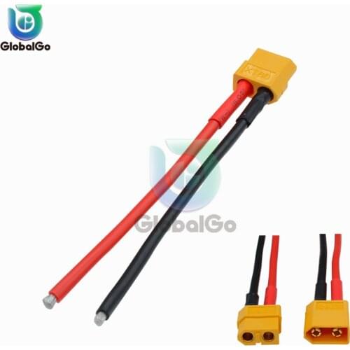 2pcs/Lot 10cm XT60 XT-60 Battery Male Female Connector Plug With Silicone Wire