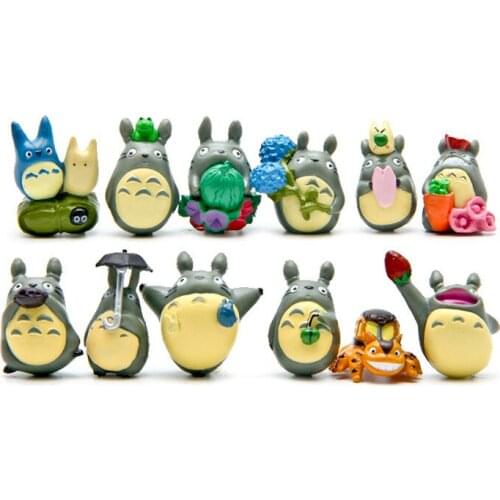 8Pcs/Set Panda Figure PVC Toy Doll Model Collection 2-3 CM