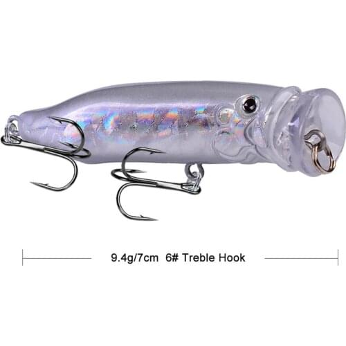 2.75in Fishing Lure 5 colors Reflective Hard Bait Steel Balls Artificial Swinger Plastic Fishing Tackle Fishing Gear Supplies