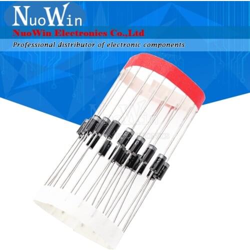 20PCS Schottky Rectifier Diode SR240 SR260 SR360 SR540 SR560 SR2100 SR3100 SR3200 SR5100 SR5150 SR5200 DO-41 DO-27