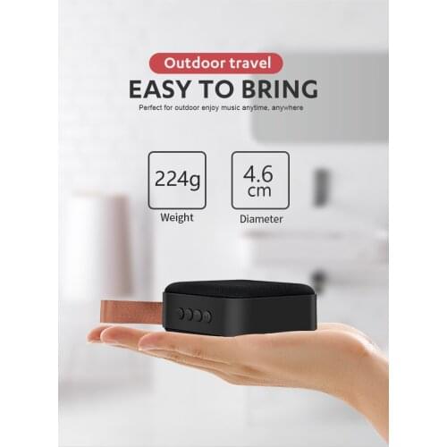 2019 Hot sale T5 wireless Bluetooth speaker card subwoofer computer outdoor portable mini-networking cell phone audio gift